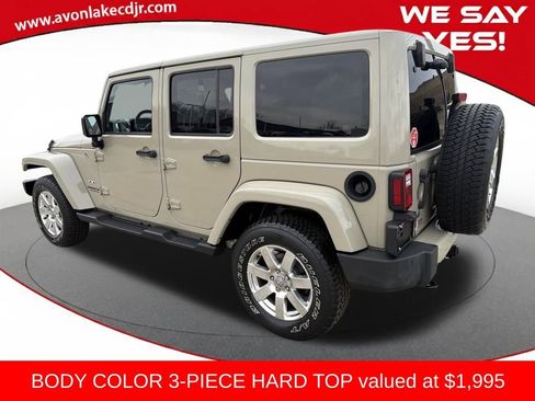 Used 2017 Jeep Wrangler Unlimited Sahara w/ Max Tow Package image 3