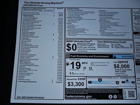 New 2026 BMW M2 w/ Lighting Package image 42