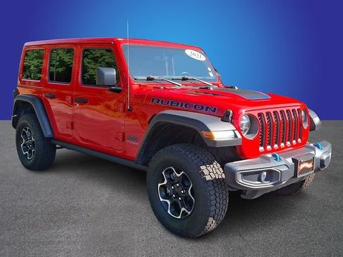 Used 2021 Jeep Wrangler Unlimited Rubicon 4xe w/ Cold Weather Group AWD/4WD image 3