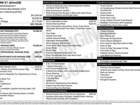 New 2025 BMW X1 xDrive28i w/ Technology Package image 2