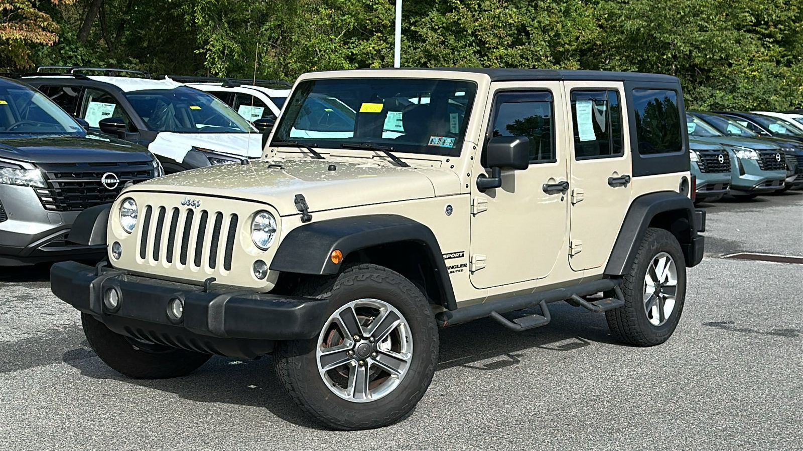 Used 2017 Jeep Wrangler Unlimited Sport w/ Connectivity Group AWD/4WD image 1