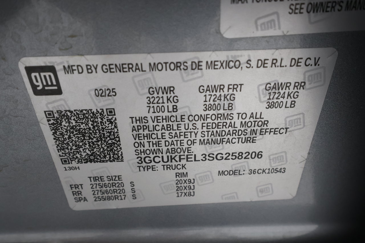 Used 2025 Chevrolet Silverado 1500 LT Trail Boss w/ Convenience Package II AWD/4WD image 34