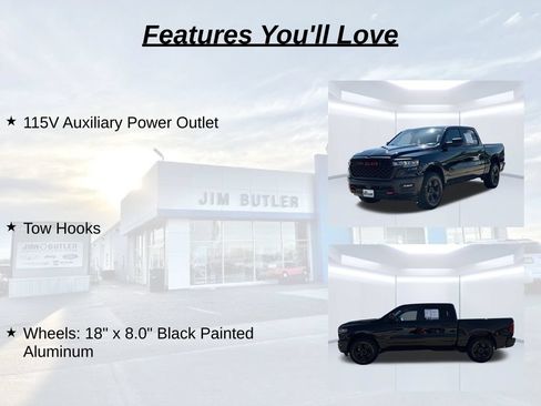 Used 2025 RAM 1500 Warlock AWD/4WD image 34