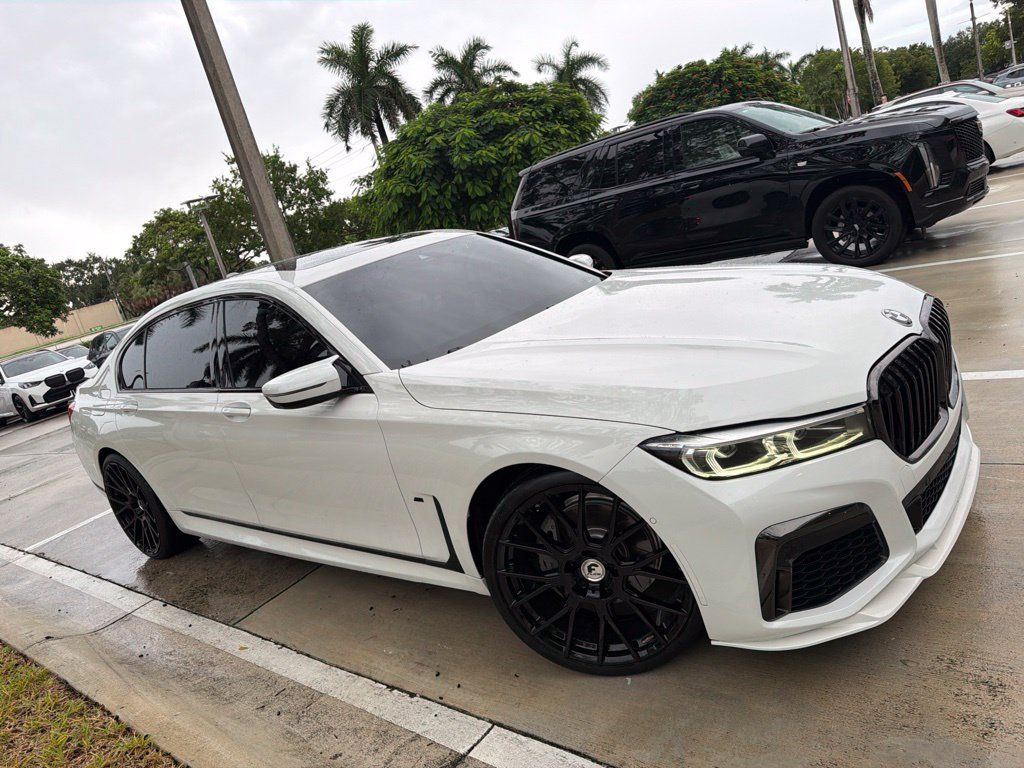 Certified 2020 BMW 740i w/ M Sport Package RWD image 1