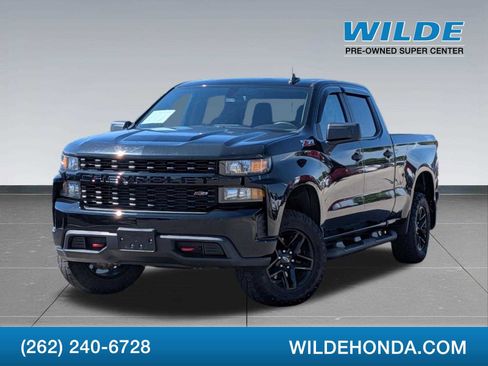 Used 2021 Chevrolet Silverado 1500 Custom Trail Boss AWD/4WD image 1