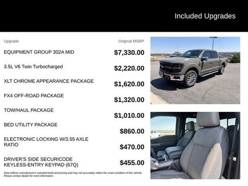 New 2026 Ford F150 XLT w/ Equipment Group 302A MID AWD/4WD image 5