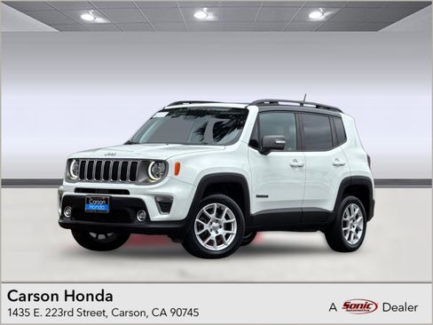 Used 2021 Jeep Renegade Limited w/ Sun & Sound Group AWD/4WD image 1