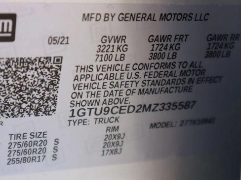 Used 2021 GMC Sierra 1500 Elevation w/ Preferred Package AWD/4WD image 31