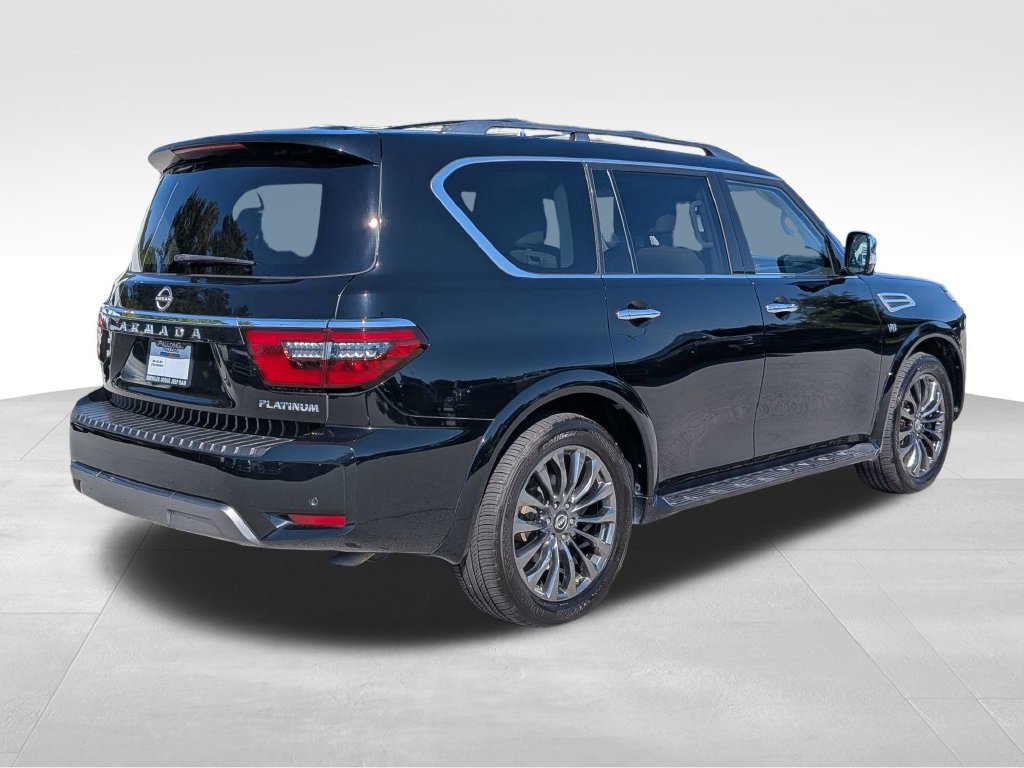 Used 2022 Nissan Armada Platinum w/ Captain's Chairs Package RWD image 4
