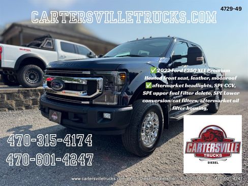 Used 2022 Ford F350 XLT w/ XLT Premium Package AWD/4WD image 1