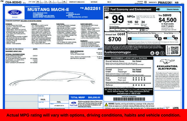 Used 2023 Ford Mustang Mach-E Premium RWD image 9