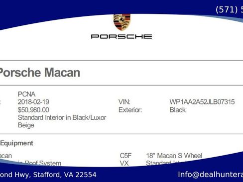 Used 2018 Porsche Macan AWD/4WD image 34