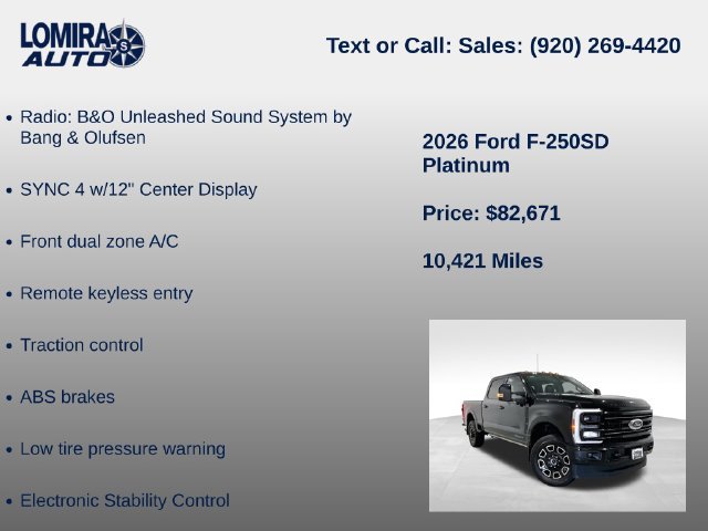Used 2026 Ford F250 Platinum AWD/4WD image 33