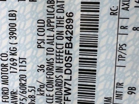 Certified 2025 Ford F150 Platinum w/ Equipment Group 702A High image 36