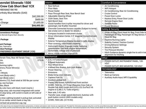 Used 2021 Chevrolet Silverado 1500 Custom image 5