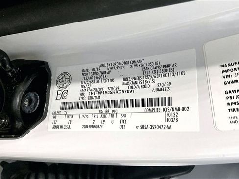 Used 2019 Ford F150 XLT w/ Equipment Group 302A Luxury image 20