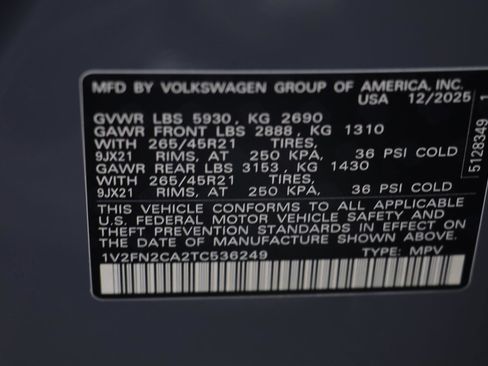 New 2026 Volkswagen Atlas SEL Premium R-Line image 25