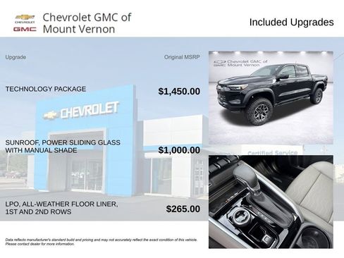 New 2026 Chevrolet Colorado ZR2 w/ Technology Package image 6