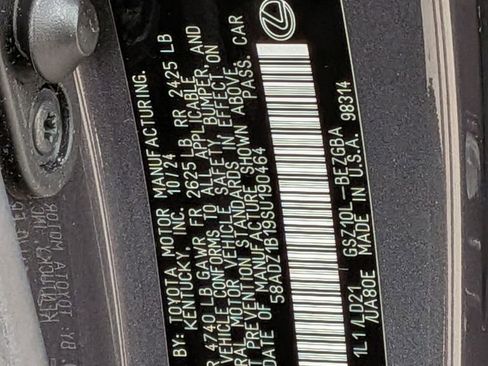 Used 2025 Lexus ES 350 w/ Premium Package FWD image 36