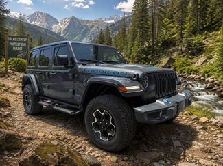 Used 2021 Jeep Wrangler Unlimited Rubicon 4xe w/ Cold Weather Group AWD/4WD 360° Tour