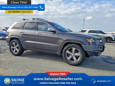 Used 2014 Jeep Grand Cherokee Overland w/ Advanced Technology Group image 5
