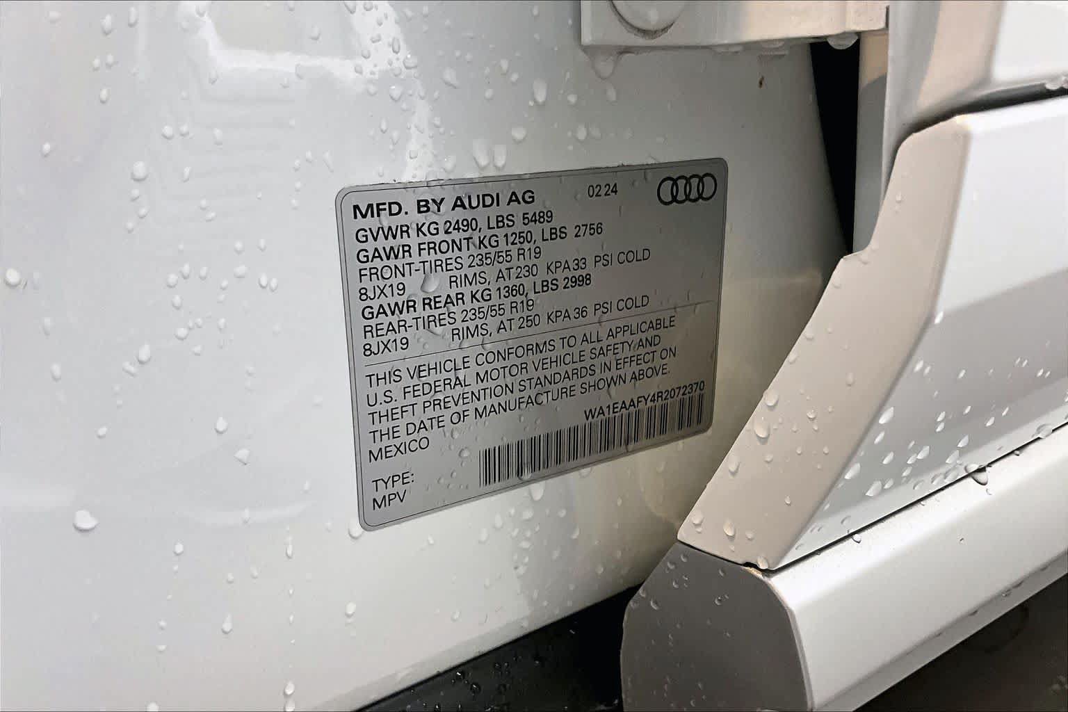 Certified 2024 Audi Q5 2.0T Premium Plus w/ Premium Plus Package AWD/4WD image 33