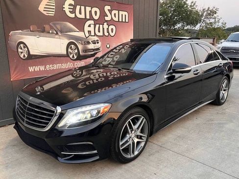 Used 2016 Mercedes-Benz S 550 4MATIC Sedan image 1