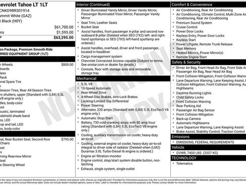 Used 2024 Chevrolet Tahoe LT image 6