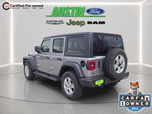 Certified 2018 Jeep Wrangler Unlimited Sport S AWD/4WD image 3