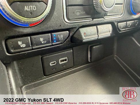 Used 2022 GMC Yukon SLT w/ SLT Premium Package AWD/4WD image 28