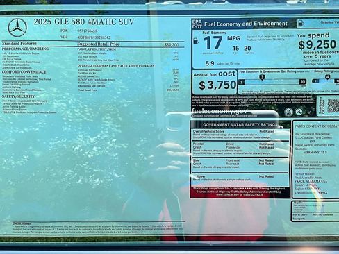 New 2025 Mercedes-Benz GLE 580 4MATIC image 14