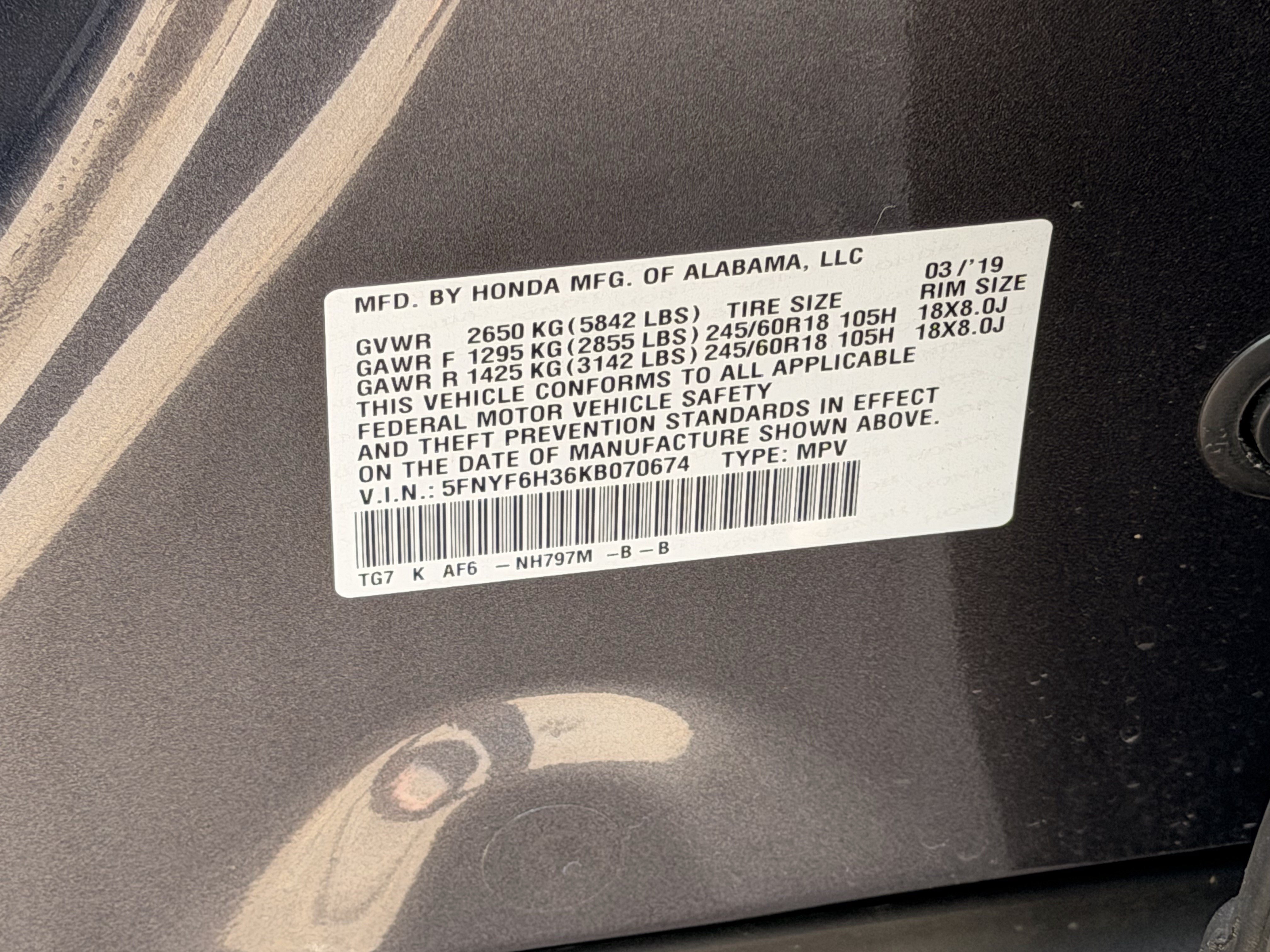 Used 2019 Honda Pilot EX image 29