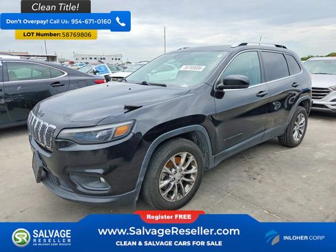 Used 2021 Jeep Cherokee Latitude Plus FWD image 1