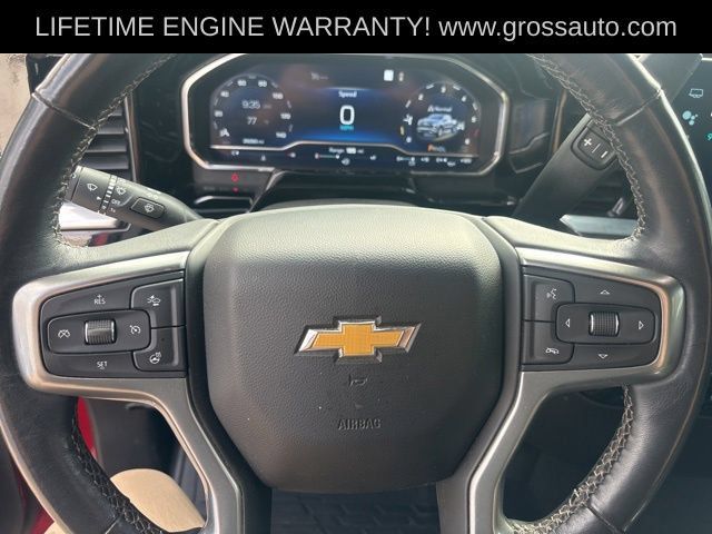 Used 2022 Chevrolet Silverado 1500 LT w/ Leather Package AWD/4WD image 13