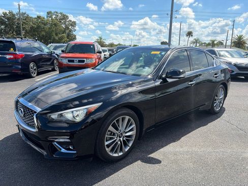 Used 2023 INFINITI Q50 Luxe w/ Cargo Package RWD image 3