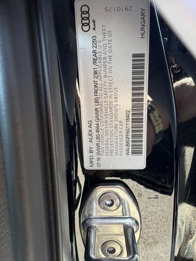 Used 2016 Audi A3 2.0T Premium AWD/4WD image 16