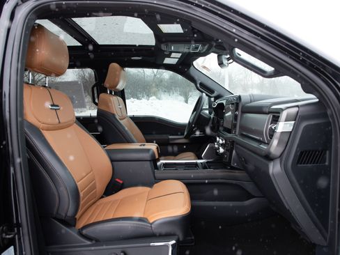 Used 2024 Ford F350 Platinum w/ Snow Plow Prep Package image 13