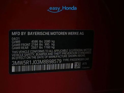 Used 2021 BMW 330i Sedan w/ Premium Package RWD image 18