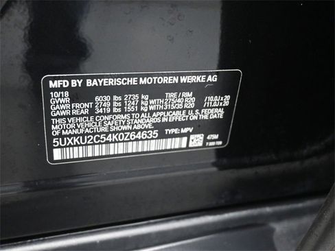 Used 2019 BMW X6 xDrive35i w/ Premium Package image 20