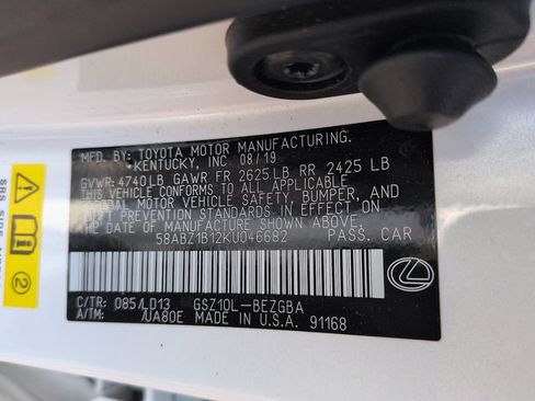 Used 2019 Lexus ES 350 w/ Premium Package FWD image 15