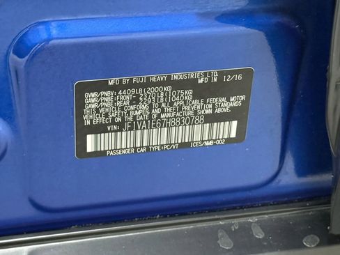 Used 2017 Subaru WRX Premium image 49