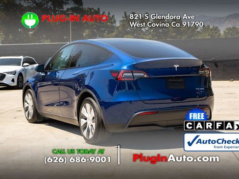 Used 2021 Tesla Model Y Long Range AWD/4WD image 2