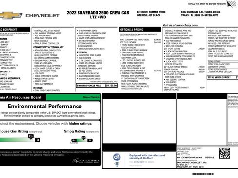 Certified 2022 Chevrolet Silverado 2500 LTZ w/ LTZ Plus Package AWD/4WD image 4