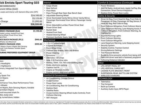 Used 2024 Buick Envista Sport Touring w/ Convenience I Package image 4
