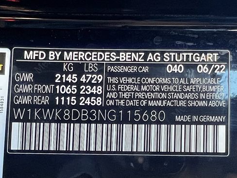 Used 2022 Mercedes-Benz C 300 Cabriolet w/ AMG Line image 41