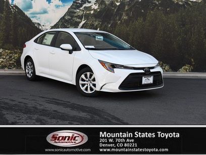 New 2026 Toyota Corolla LE