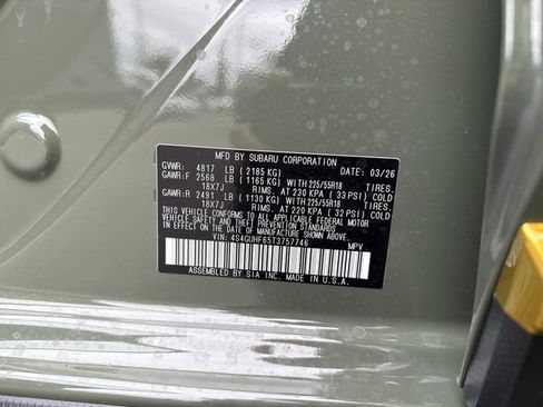 New 2026 Subaru Crosstrek 2.5i Sport AWD/4WD image 19