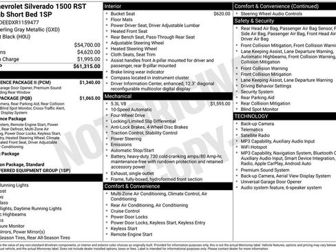 Used 2024 Chevrolet Silverado 1500 RST w/ Convenience Package II AWD/4WD image 17