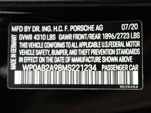 Used 2021 Porsche 911 Carrera S RWD image 40