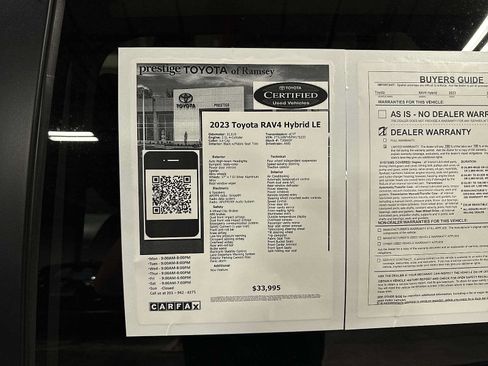 Used 2023 Toyota RAV4 LE AWD/4WD image 13